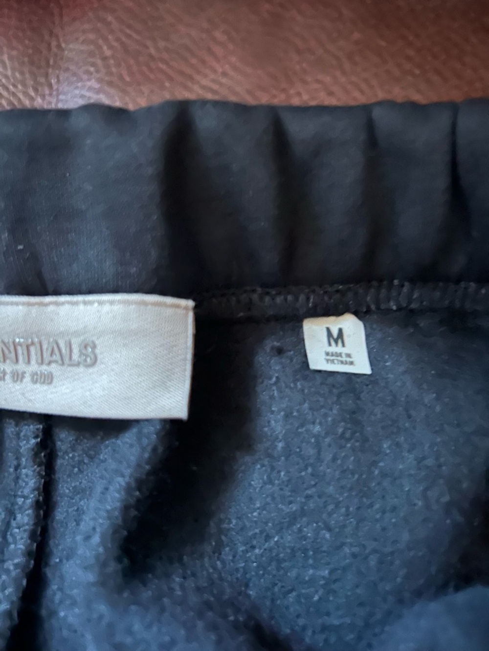 Essentials Black Casual Jogger Pants - Picture 3 of 4